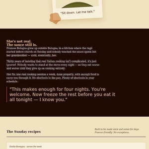 Italian Ragu Bolognese Recipe PDF | Make Ahead Freezer Dinner | Sunday Sauce Meal Prep | Instant Download