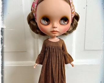 Blythe Doll  Empire Maxi Dress and Headband Set