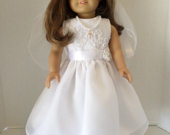 american girl communion dress