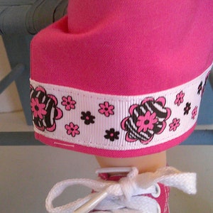 15 Inch Baby Doll Clothes, Pink Kitty Cat Summer Peasant Top and Capri ...