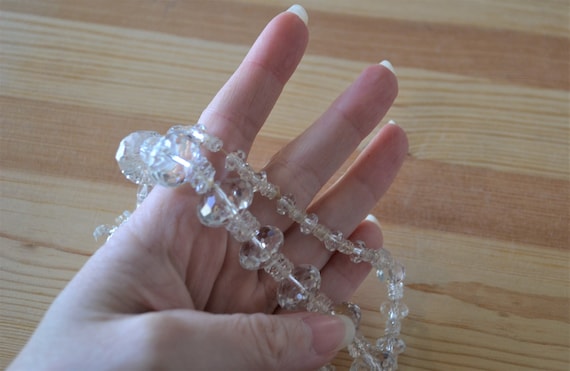 Beautiful antique edwardian art deco cut crystal … - image 3