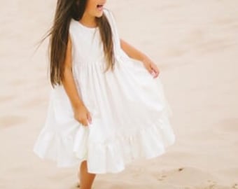 beach flower girl dresses casual