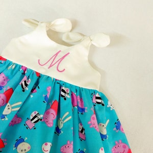 Peppa pig deals dress etsy