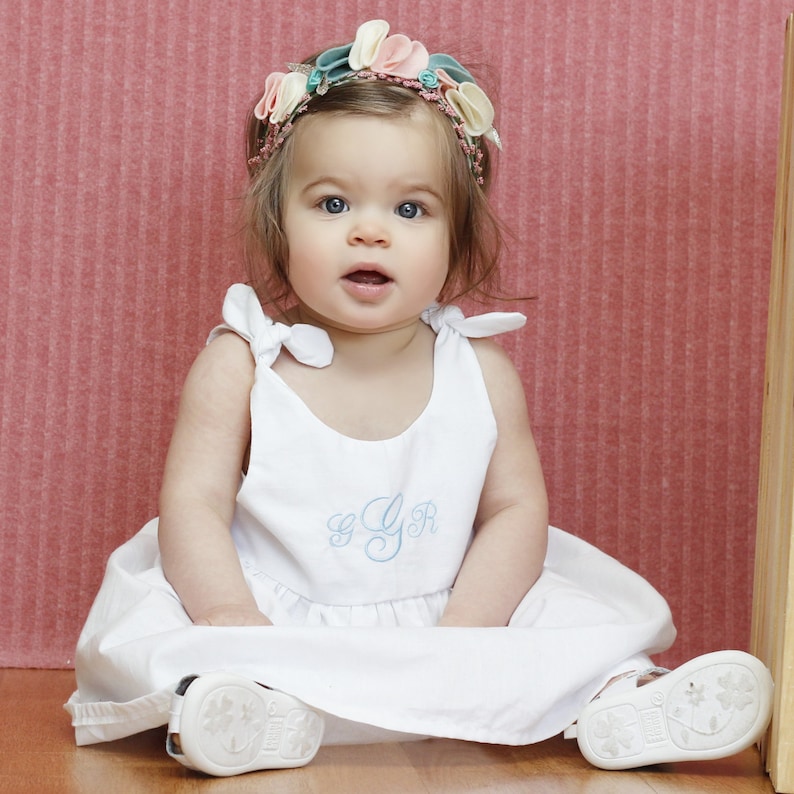 Personalized Baby Girls Dress Dress for Newborn Photos Etsy