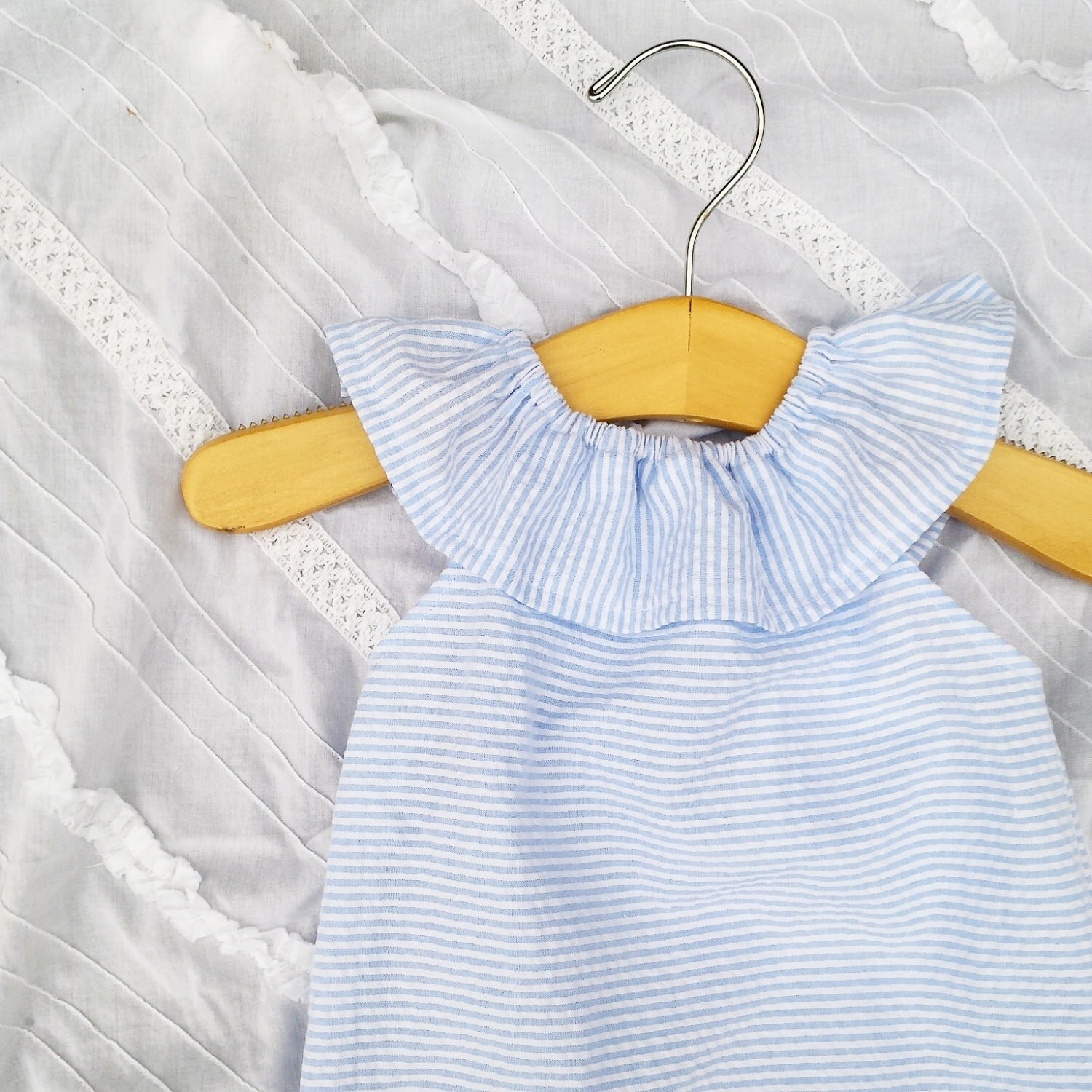 baby seersucker dress