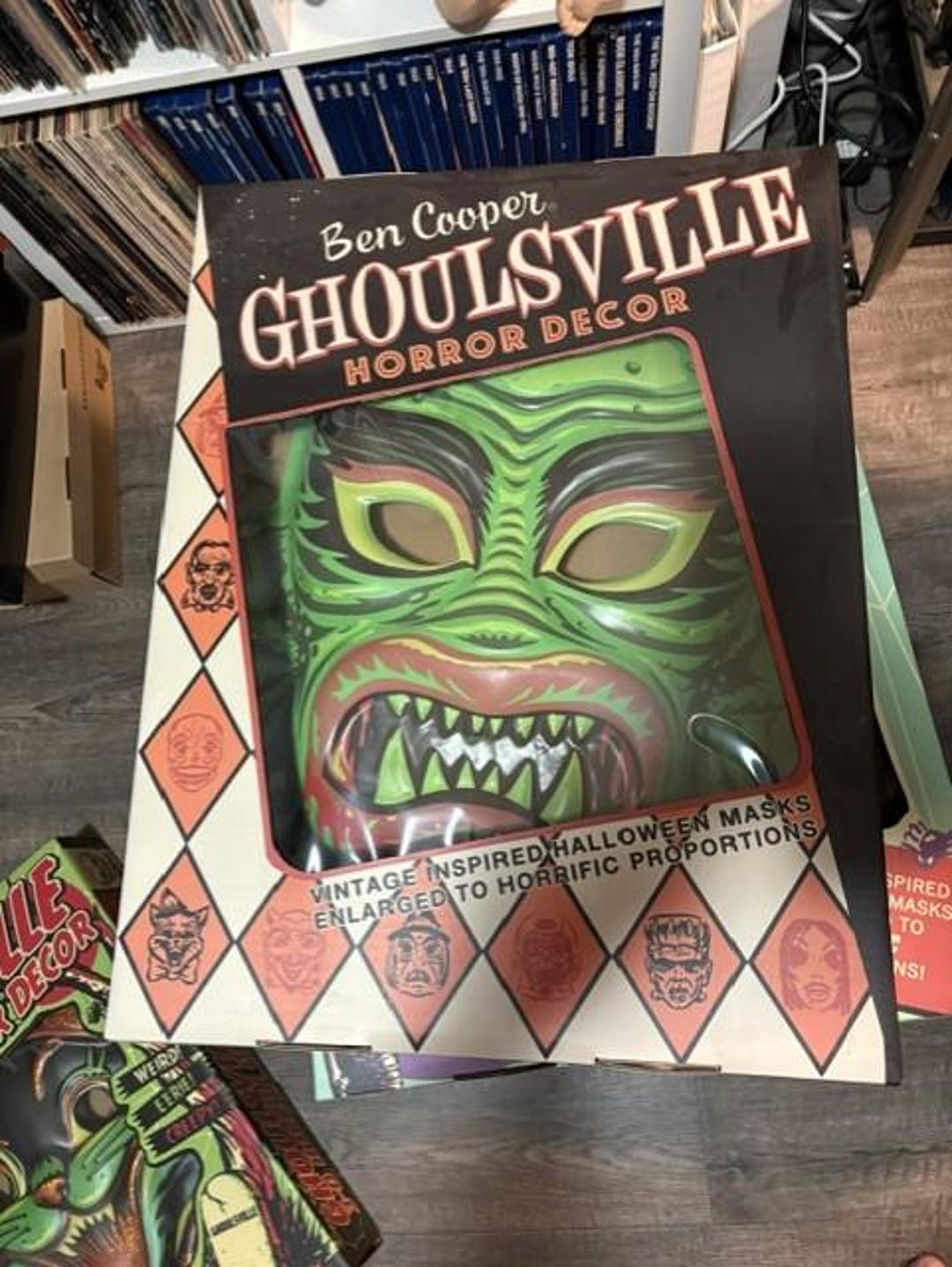 BEN COOPER Retro Ghoulsville Lagoon Creature Mask - Etsy