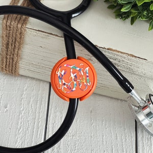 Littman Stethoscope ID Tag - Stethoscope ID Tag - Stethoscope Name Tag - Stethoscope Accessories - RN Gifts - Gift for Nurse - Dr Gift