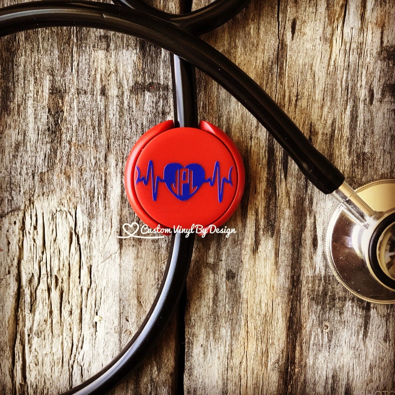 Stethoscope ID Tag Stethoscope Name Tag Stethoscope Etsy