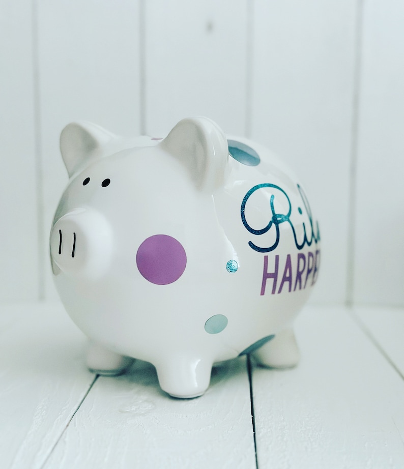 Personalized Piggy Bank Piggy Bank for Boys Children's Etsy