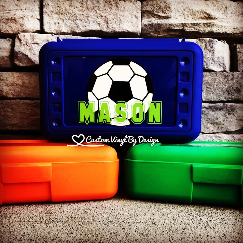 Personalized Pencil Box School Supplies Plastic School Box Etsy