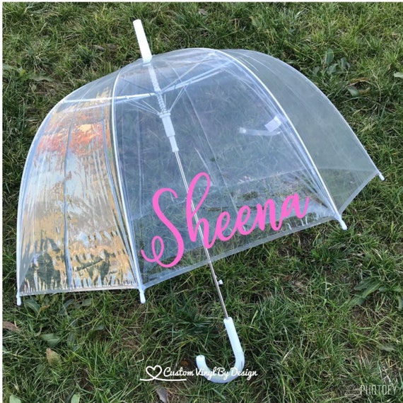 Personalised umbrella discount