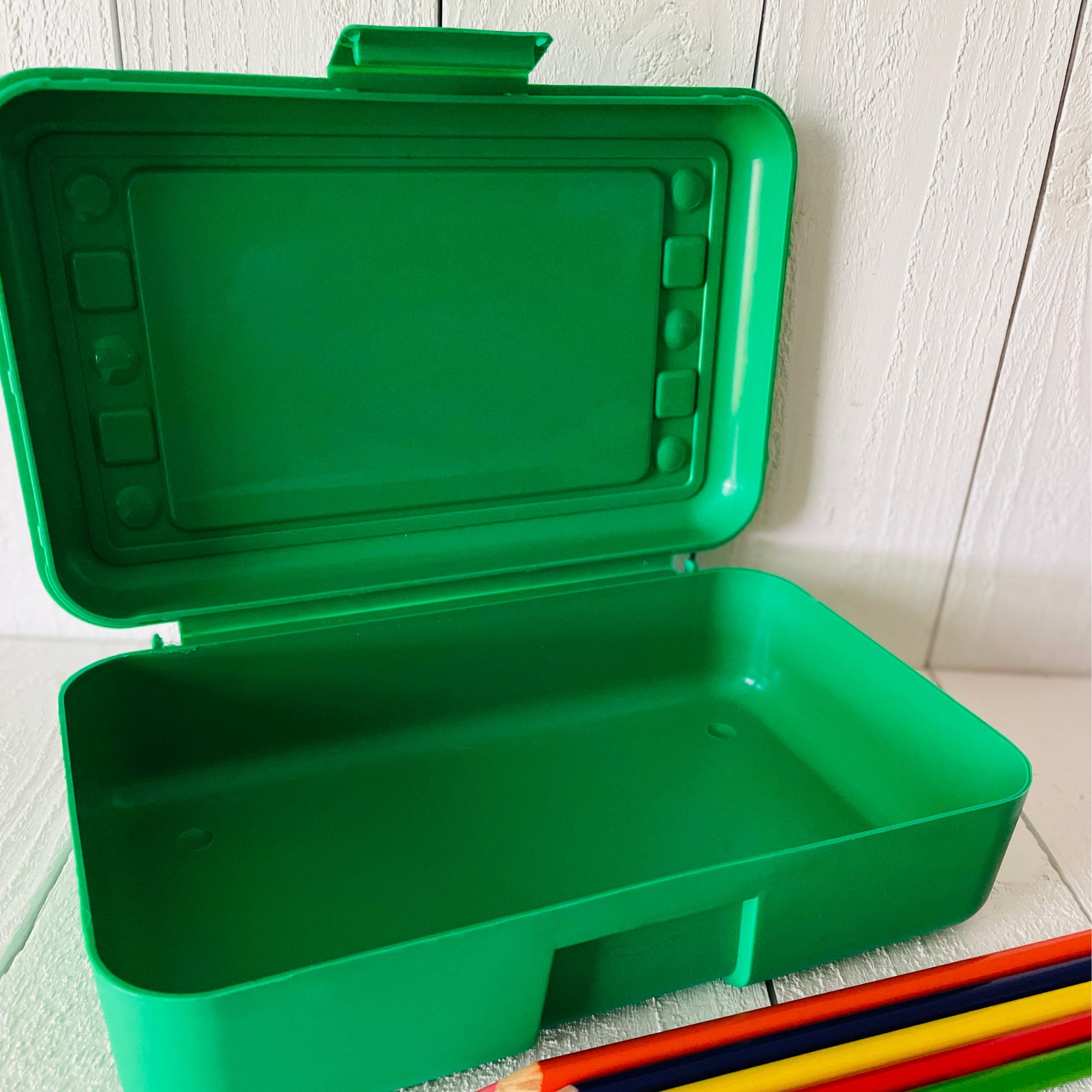 Pencil Box, Kids Pencil Case, Travel Back To School Supplies, Boy Space  Box, Personalized Plastic Crayon Box - Yahoo Shopping