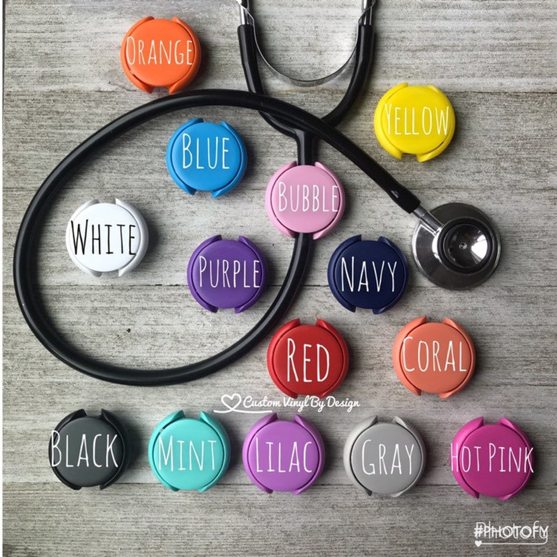 Stethoscope ID Tag Stethoscope Name Tag Stethoscope Etsy