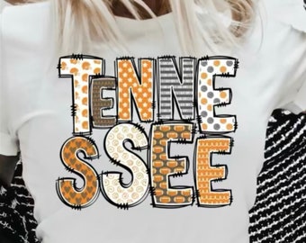 Tennessee Tee • Tennessee Shirt • College Game Day Apparel • College Game Day Shirt • College Football Shirt • Tennessee Tee