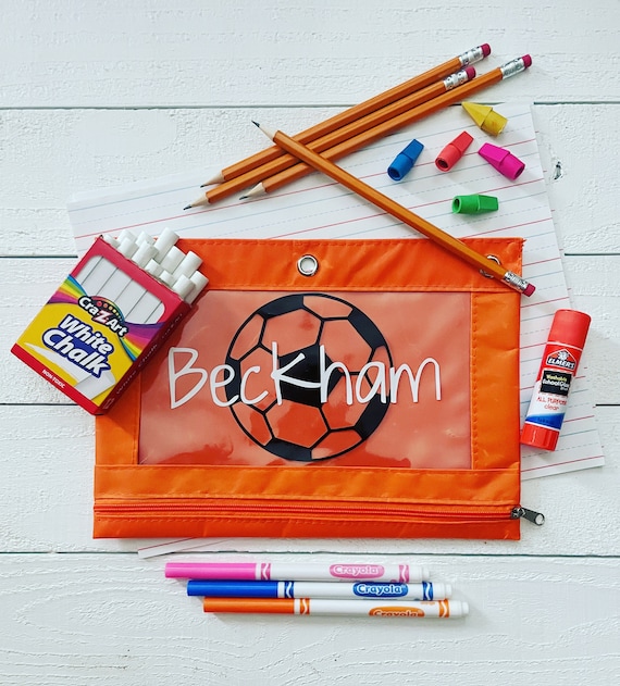 Soccer pencil case deals