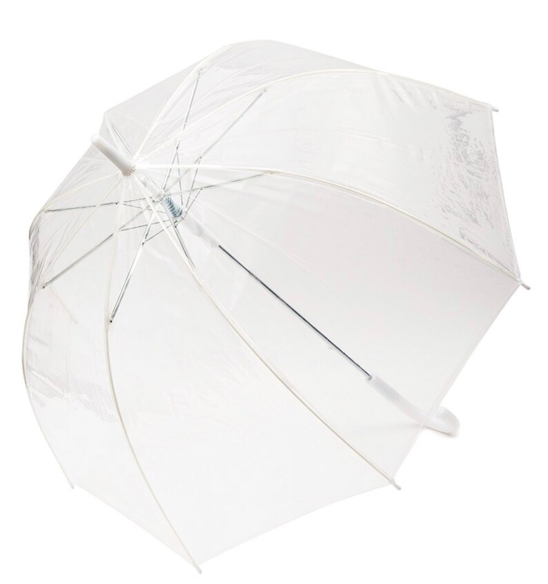 Clear Wedding Umbrella Clear Dome Umbrella Clear Umbrella Etsy