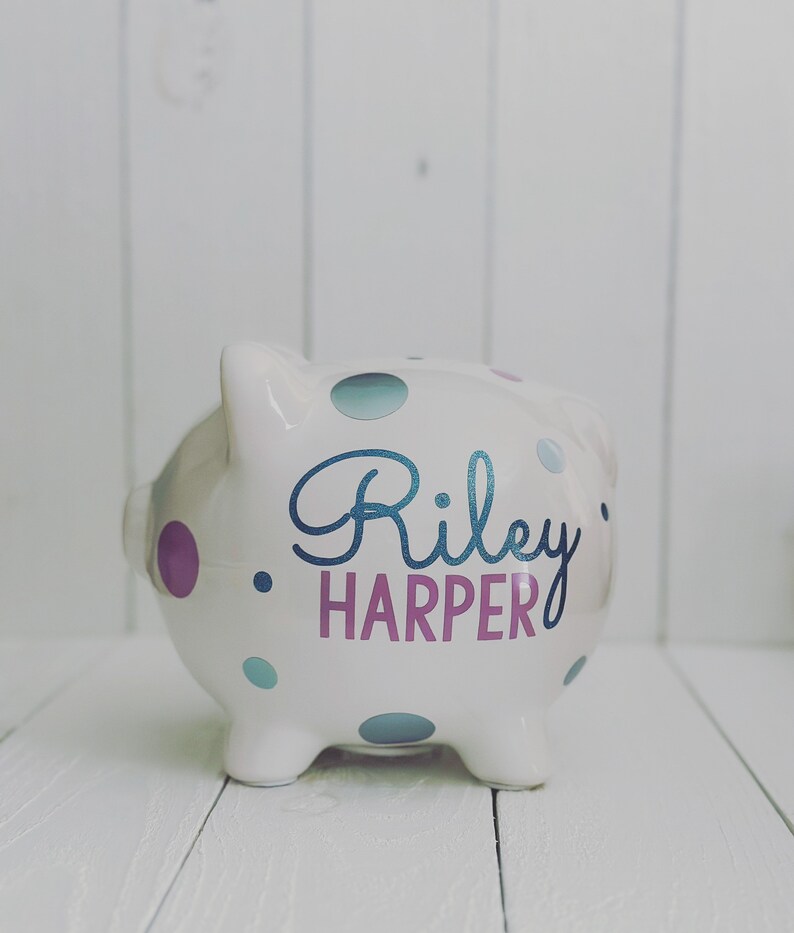 Personalized Piggy Bank Piggy Bank for Boys Children's Etsy