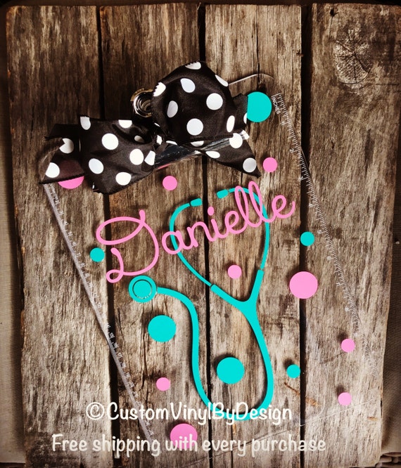 Nurse Clipboard Gift For Nurse Rn Gift Nursing School Gift Nurse Gift Nursing Student Personalized Clipboard Custom Clipboard - 