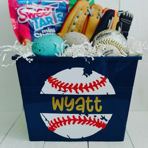 Personalized Easter Basket • Personalized Easter Bucket • Easter Basket Sports • Easter Bucket Boy • Easter Bucket