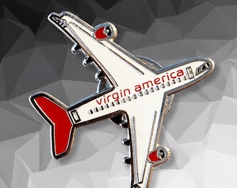 Vx Redwood Airplane Pin 1 inch
