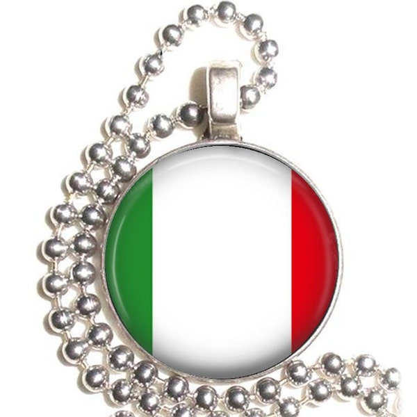 Italian Flag Earrings Etsy