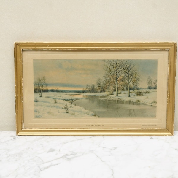 Geo Howell Gay Winterscape Print