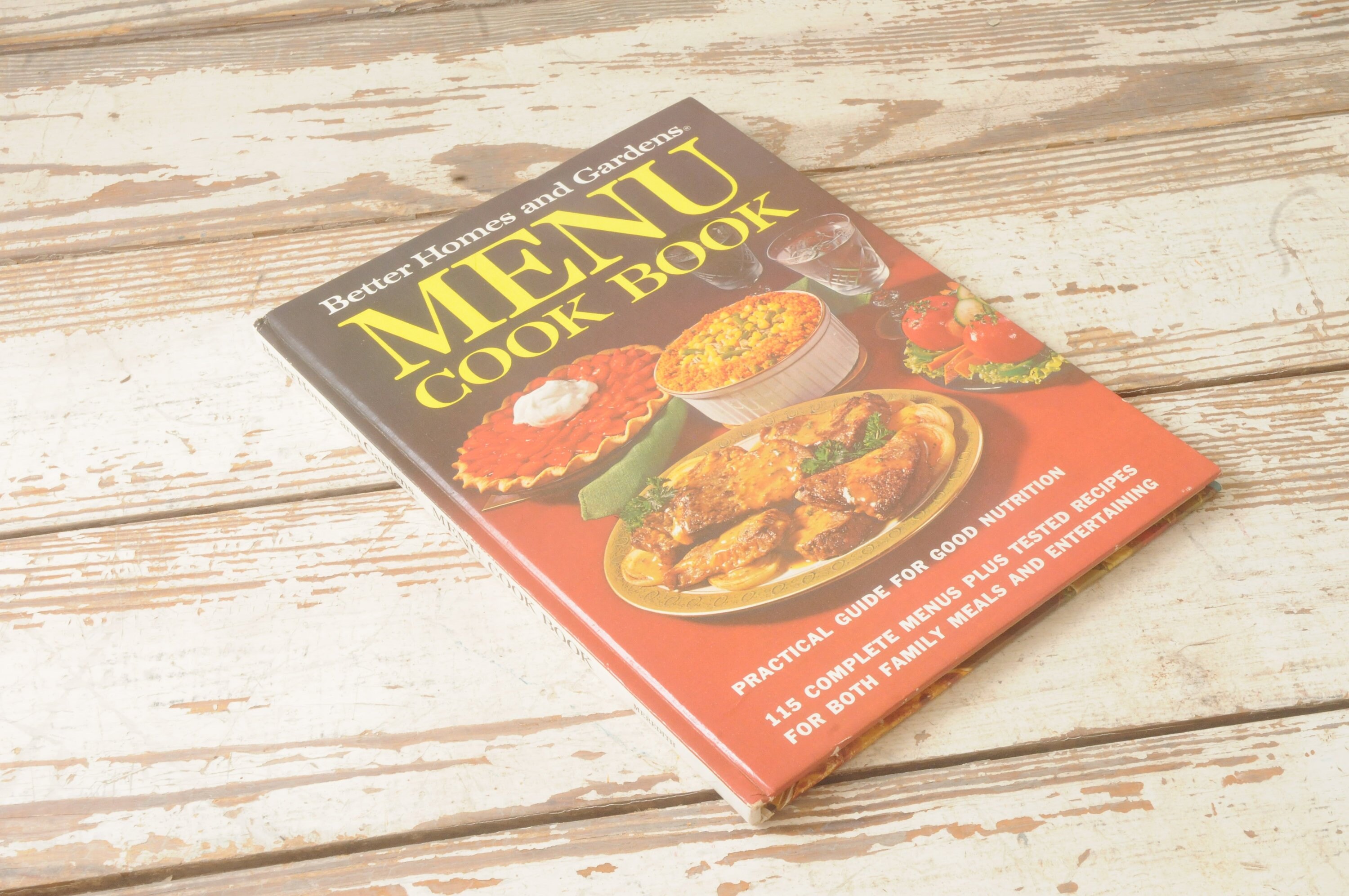 1972 Better Homes and Gardens Menu Cookbook Etsy