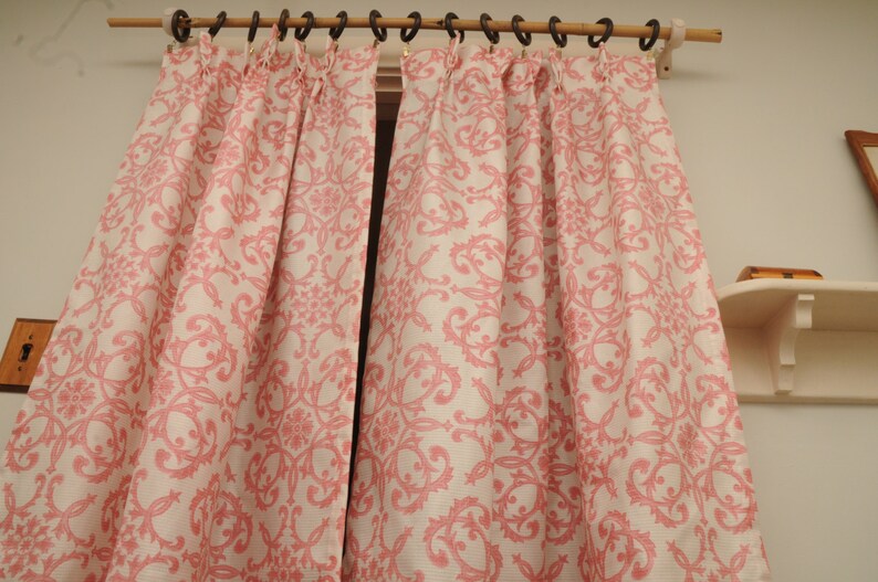 Asher Chalk Metallic Unlined- White 96 Rod Pocket Curtain Panels Champagne on Oatmeal Beige Silver