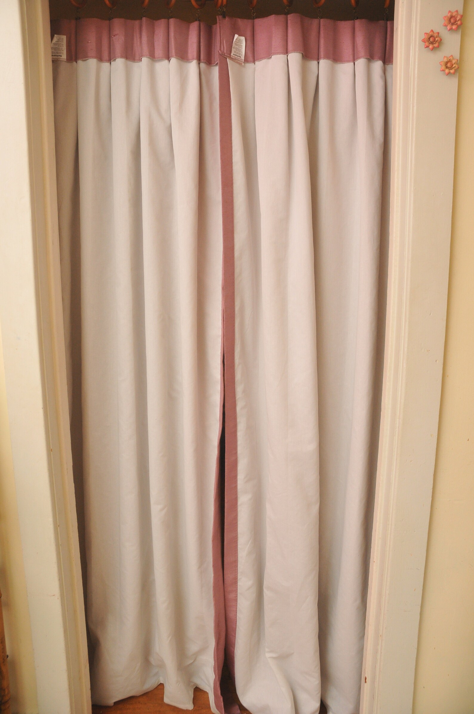 Burlington Curtains Made in USA Mauve Etsy