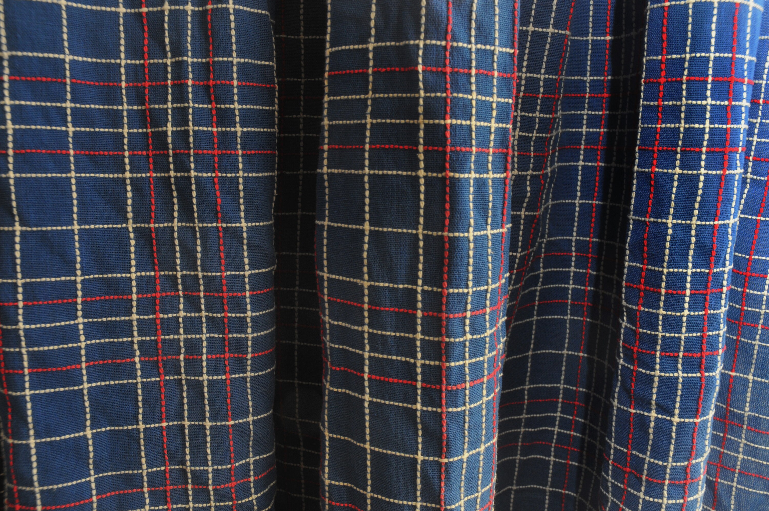 JCPenney Red White Blue Curtains USA Etsy