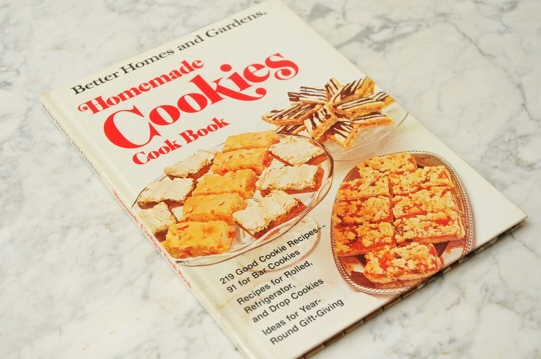 1975 Better Homes and Gardens Homemade Cookies Cookbook Etsy