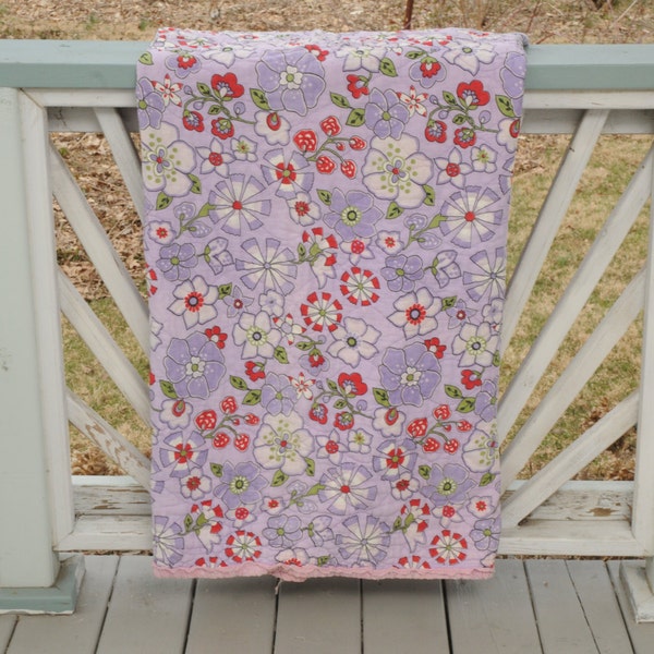 Vintage Floral Comforter Cotton