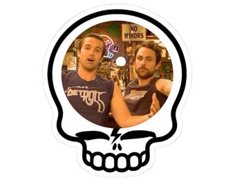 Skull Bolt Vinyl Sticker | Mac Charlie Philly Sunny