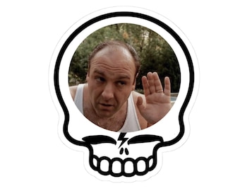 Skull Bolt Vinyl Sticker | Mob Boss Mafia Tony South Jersey