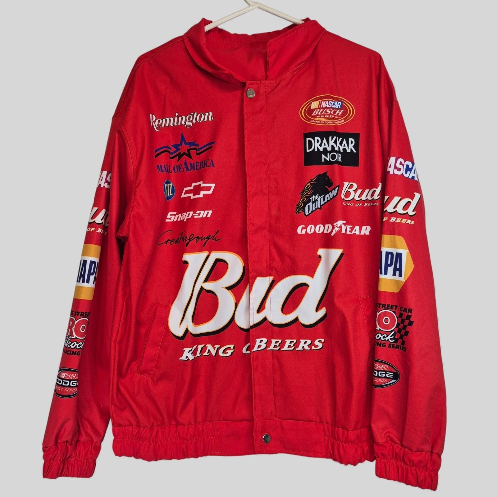 Budweiser Racing Jacket - Etsy
