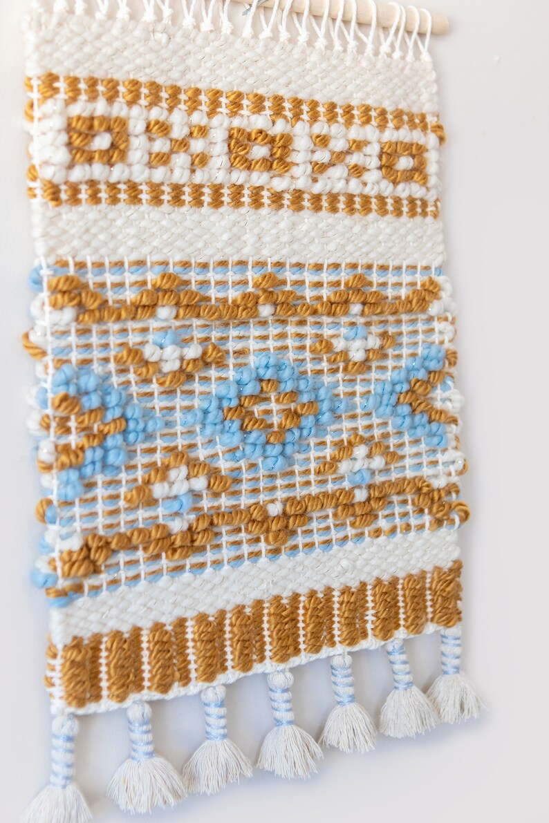 Video Instructions and Pattern Pibione Tapestry