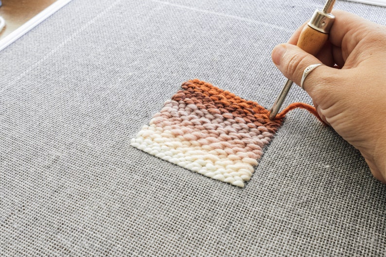 Punch Needle Video Class to Punch Needle Online Etsy