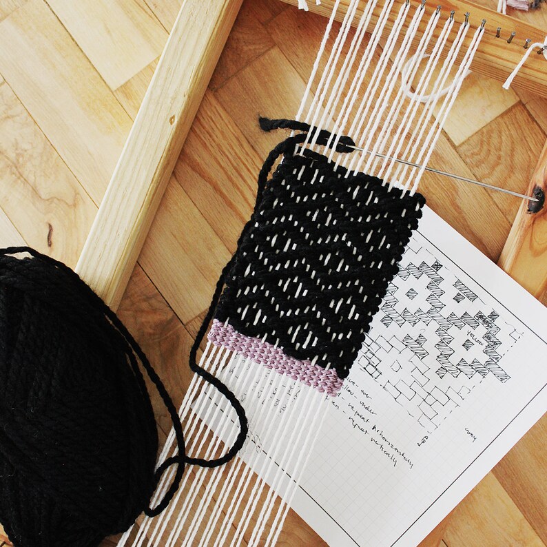 Intermediate Weaving Class Online Video Ebook Course Learn Etsy