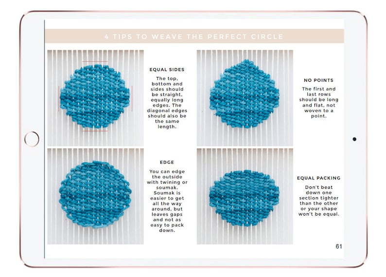 Foundations Weaving Video Class Welcome to Weaving Foundations Ebook Learn How to Weave Online Weaving Videos by Hello Hydrangea image 6