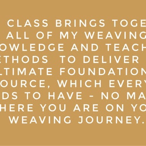 Foundations Weaving Video Class Welcome to Weaving Foundations Ebook Learn How to Weave Online Weaving Videos by Hello Hydrangea image 3