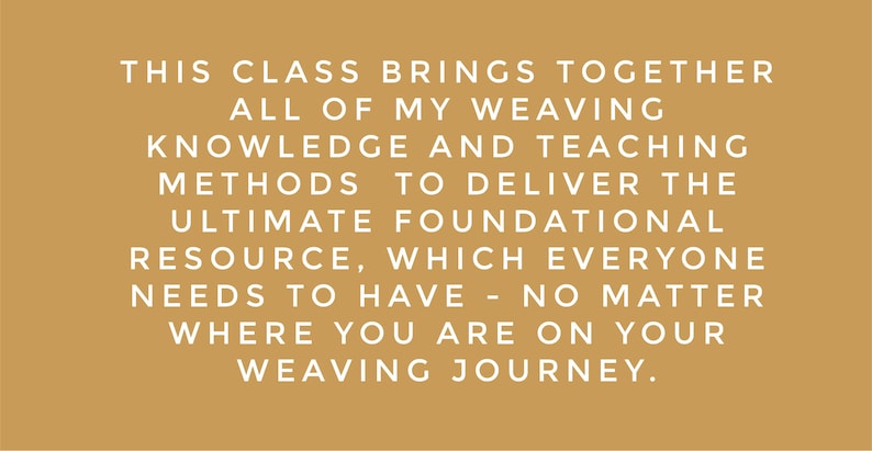 Foundations Weaving Video Class Welcome to Weaving Foundations Ebook Learn How to Weave Online Weaving Videos by Hello Hydrangea image 3