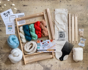 Seaside Weaving Supplies Kit with Video