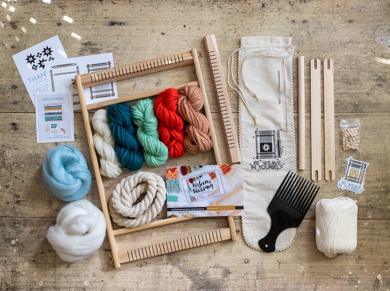 Seaside Weaving Supplies Kit with Video image 1