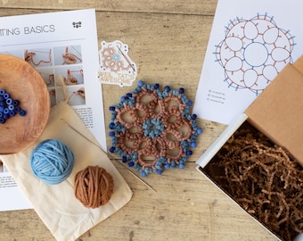 Needle Tatting Supplies Kit with Video
