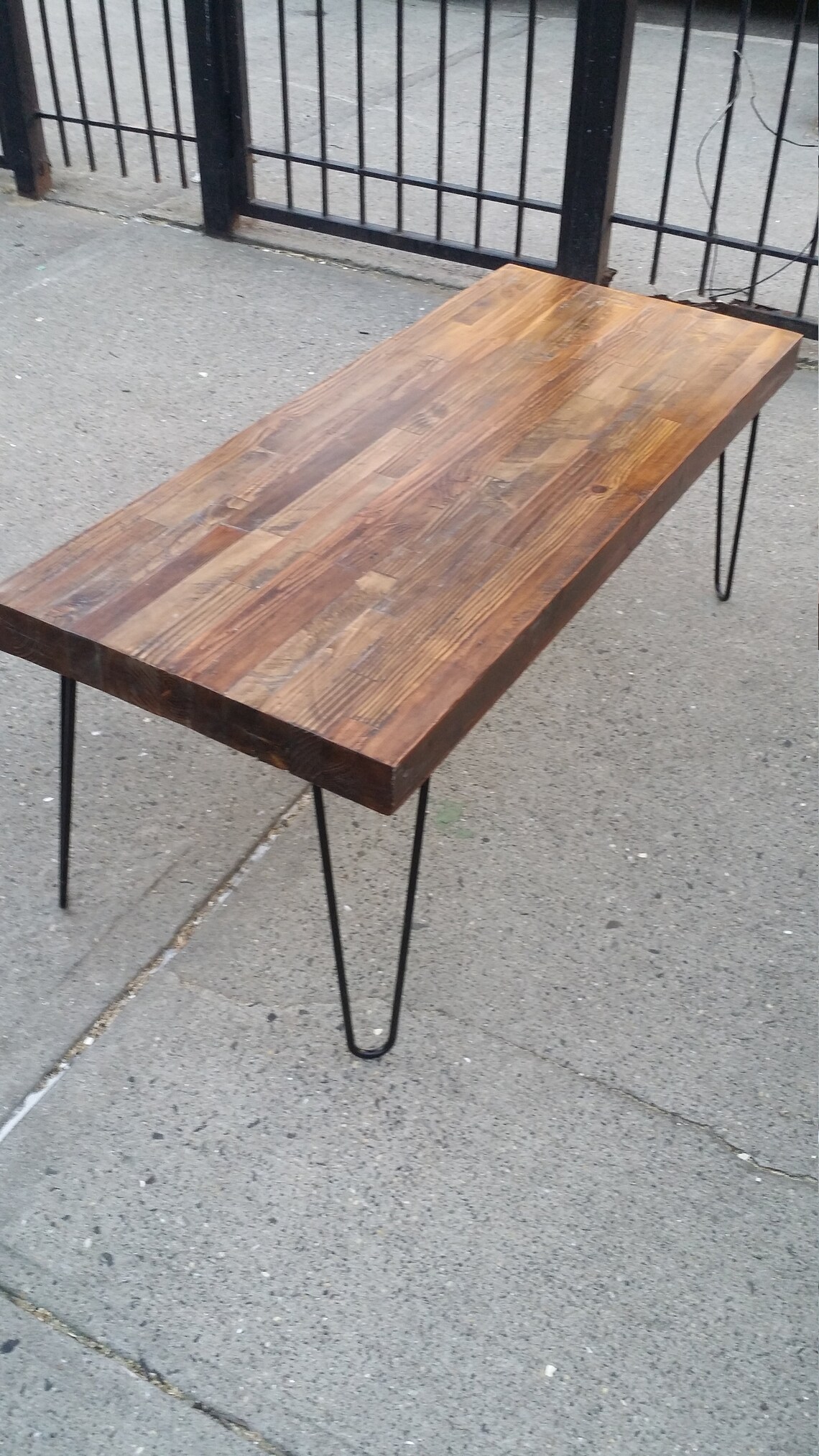 Butcher Block Coffee Table Etsy