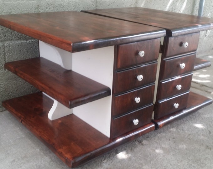 Vintage End Tables Etsy