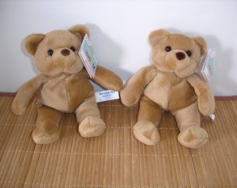 Kelly Toy Bean Pals Stuffed Care Bear Toys Brand New Old Stock Rare Circa 1990s Collectible 8"