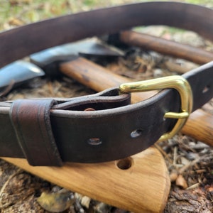 Scrubby Creek - Handcrafted Leather Belt