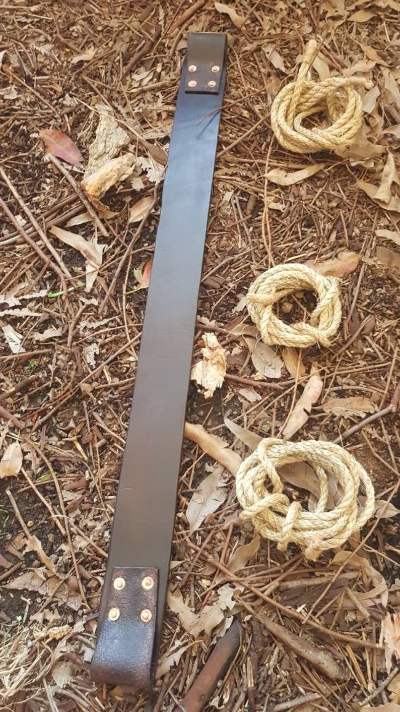 Swag Leather & Rope Harness | Etsy