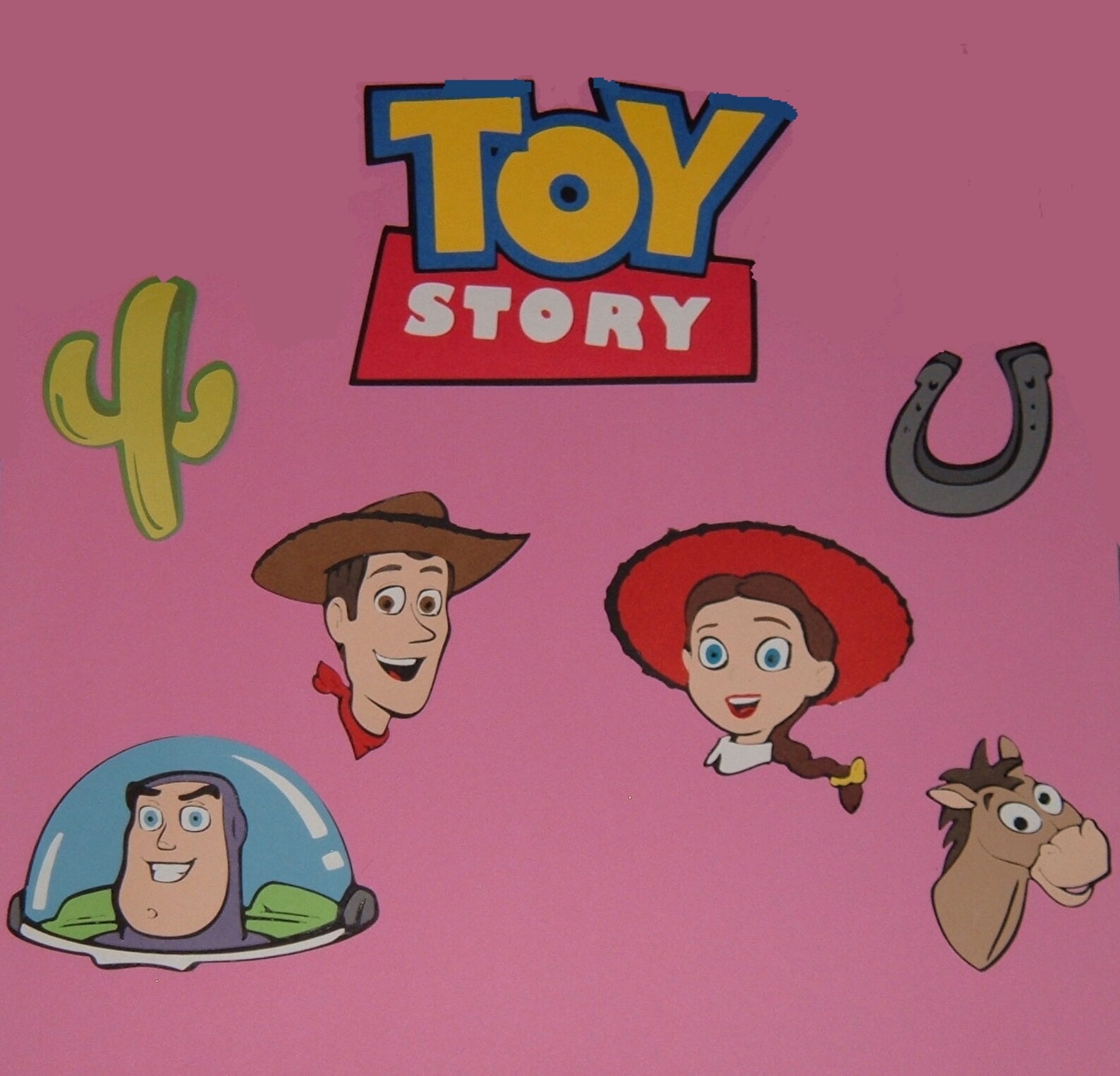 Cricut Scrapbooking Die Cuts toy Story Woody Jessie Etsy
